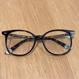 Round Eye glasses amber